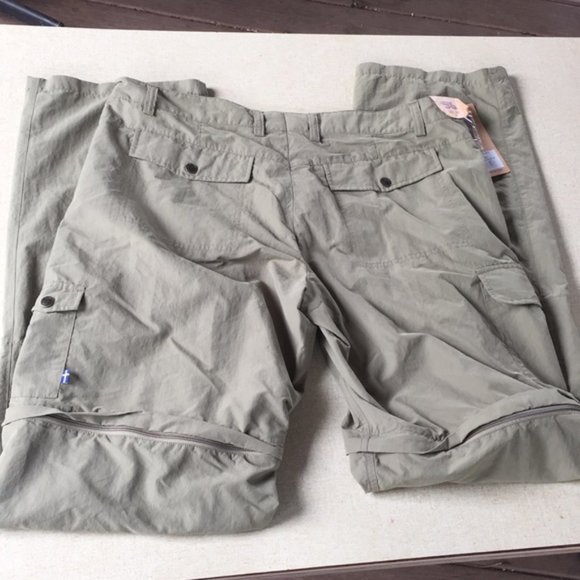 Fjallraven Karl Trousers Zip Off Pants NWT 38-39 - Picture 2 of 8
